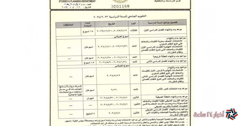 هُنا موعد امتحانات نصف السنة في العراق 2023-2024 جميع المراحل التعليمية